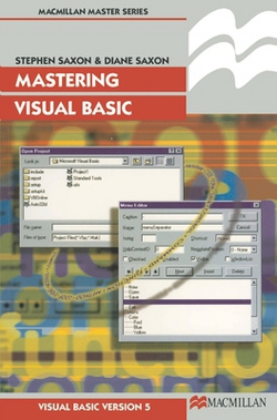 Mastering Visual Basic|Diane Saxon