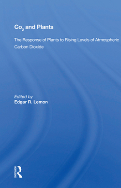 CO2 and Plants|Edgar R. Lemon