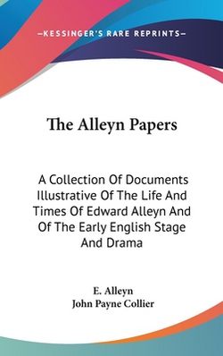 The Alleyn Papers|E. Alleyn