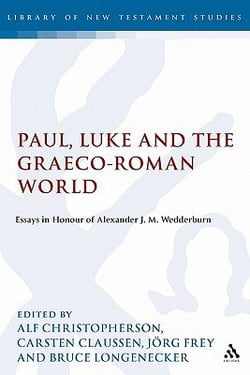 Paul, Luke and the Graeco-Roman World|Bruce Longenecker