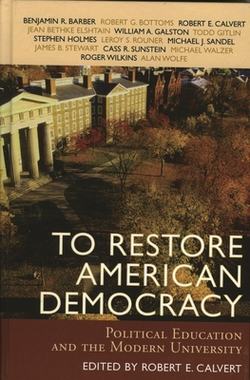 To Restore American Democracy|Benjamin R. Barber