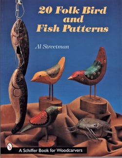 20 Folk Bird & Fish Patterns|Al Streetman