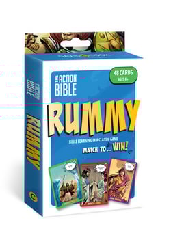 The Action Bible Rummy Game|David C Cook