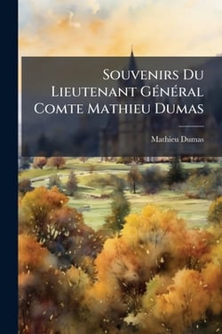Souvenirs Du Lieutenant GÃ(c)nÃ(c)ral Comte Mathieu Dumas|Mathieu Dumas