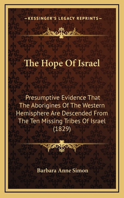The Hope Of Israel|Barbara Anne Simon