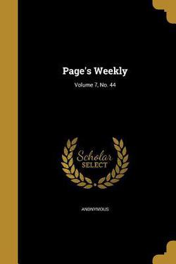 Page's Weekly|Anonymous