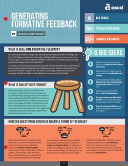 Generating Formative Feedback (Quick Reference Guide)|Jackie Acree Walsh
