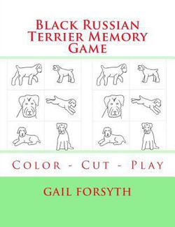 Black Russian Terrier Memory Game|Gail Forsyth