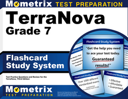 Terranova Grade 7 Flashcard Study System|Mometrix School Assessment Test Team