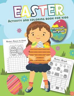 Easter Activity and Coloring Book for kids Preschool-4th grade|Learning Little Hands Press