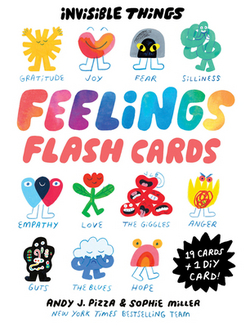 Invisible Things Feelings Flash Cards|Andy J. Pizza
