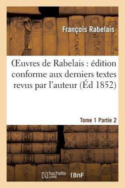 Oeuvres de Rabelais|François Rabelais