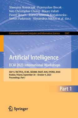 Artificial Intelligence. Ecai 2023 International Workshops|Slawomir Nowaczyk