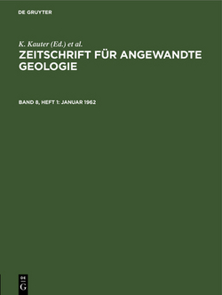 Januar 1962|Zentrales Geologisches Institut