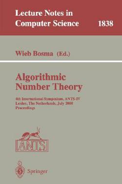 Algorithmic Number Theory|Wieb Bosma