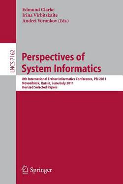 Perspectives of Systems Informatics|Edmund Clarke