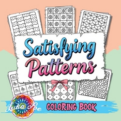 Satisfying Patterns Coloring Book|Luka Poe