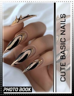 Cute Basic Nails Photo Book|George Singh
