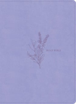 KJV Study Bible, Full-Color, Lavender Leathertouch|Holman Bible Publishers