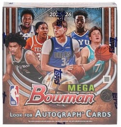 2025/26 Topps Bowman Basketball Mega Box|Topps