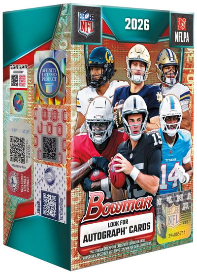 2026 Bowman Football Value Box